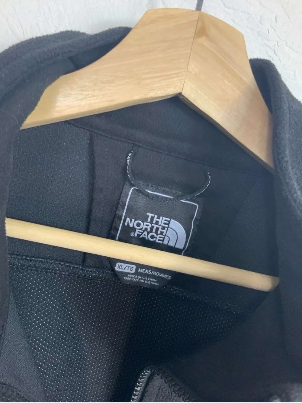 The North Face Men's Full Zip Fleece Jacket Olive Green Black XL Outerwear